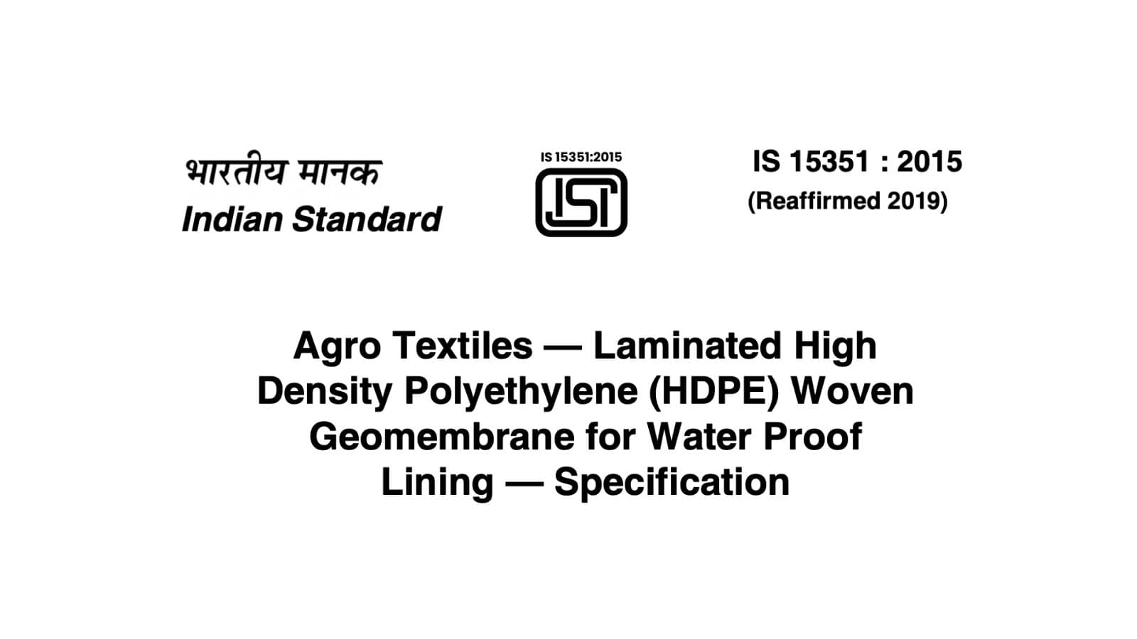 All India Geomembrane Manufacturers Association-6